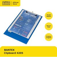 Gambar CLIPBOARD / PAPAN UJIAN BANTEX PVC FOLIO (KODE 4205) MURAH - 01 BLUE dari Toko Alat Tulis Makadata undefined 3 Tokopedia