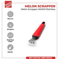 Gambar Serutan Buah / Melon Scrapper  MAXIM Stainless(1515094) (F6) - 6pcs dari Restomart Kitchen Solution undefined 1 Tokopedia