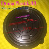 Gambar isi50pc MIKA CT8 box plastik tempat kue cake bolu tart ulang tahun mika tumpeng kecil mini bulat coklat acara unik lucu nasi kuning - CT8 dari DUNIA PLASTIK 88 undefined 2 Tokopedia