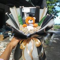 Gambar Buket Boneka wisuda edelwise cocok untuk kado orang tersayang Bunga dari RisBouquet undefined 4 Tokopedia