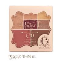 Gambar Madam Gie Madame To Go 03 Make Up Kit Pallete/ Eyeshadow Pallete/ Make Up Travel Kit dari Yasmine Beauty Olshop undefined 3 Tokopedia