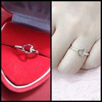 Gambar Cincin Perak Model Love 925 Silver Asli - size 9 dari VELLIN SILVER undefined 1 Tokopedia