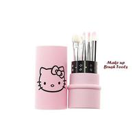 Gambar Make Up Brush Tools Hello Kitty (Set Alat Rias Make Up) Gratisongkir dari GM-Rifle undefined 4 Tokopedia