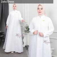 Gambar Dress Zalia Tille Square Mewah Gamis Elegan Simple Wanita Baju Lebaran 2025 Model Baru by Mabella Fashion - Lavender dari Mabella Fashion_NEW undefined 5 Tokopedia