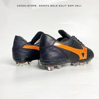 Gambar Sepatu bola anak kulit asli sudah jahit keliling - Hitam mizuno, 33 dari Serbakulitasli.goodlistore undefined 3 Tokopedia