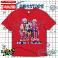 Gambar Kaos Anak KPOP DEMON HUNTER SAJA BOY KEREN Baju Anak KPOP DEMON HUNTERS ZOEY VIRAL Fashion Anak Free Nama 100% Cotton Combed 30s Sablon DTF High Quality Nyaman Stylish - HITAM, M 3-4 TAHUN dari Kidsstore13_NEW undefined 2 Tokopedia