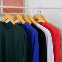 Gambar PAKET KAOS POLOS LENGAN PANJANG 100 RIBU 6 PCS Baju Pria Wanita Dewasa Oblong - M dari TOKO KITA 90 undefined 2 Tokopedia