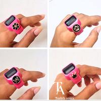 Gambar Tasbih digital blink-blink cincin led warna fuschia tasbih cantik dan elegan dari Tasbiharaz Store undefined 5 Tokopedia