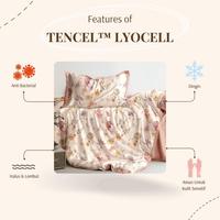 Gambar SPREI SAJA TINGGI 45 CM - TENCEL(TM) LYOCELL 60S BANTAL GULING SARUNG KING - Katrina Terracotta, 200x200x45 dari marsadi undefined 2 Tokopedia
