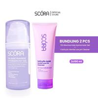 Gambar [BUNDLE/Satuan] Scora 100ml 5% Niacinamide Hydramoist Gel 100ml dan Scora Face Wash Pink Salicylic Acid Cleanser - HANYA FW Pink, Scora dari skinstore.idn undefined 1 Tokopedia