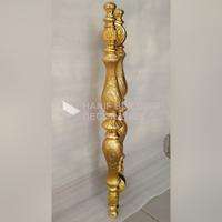 Gambar Handle Pintu Rumah Kuningan Tipe Ukir Emas Gold Panjang 68 cm Pintu Kupu Tarung Klasik dari Hanif Building Decoration undefined 3 Tokopedia