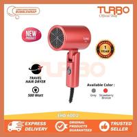 Gambar TURBO Hair Dryer Travel Mini - EHD6002 SELVIA Series - Abu-abu dari Utama Electronic undefined 1 Tokopedia