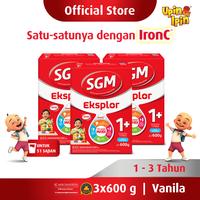 Gambar 3x600GR SGM Eksplor 1+ Dengan IronC Rasa Vanila | Susu Pertumbuhan dari Aku Anak SGM undefined 1 Tokopedia