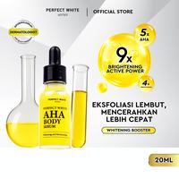 Gambar [20ml] PERFECT WHITE AHA Body Serum Whitening & Moisturizing | Campuran Hand Lotion Body Serum Pencerah Mencerahkan dan Pemutih Tubuh Memudarkan Noda Hitam - 1PCS dari perfectwhiteseries undefined 1 Tokopedia