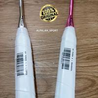Gambar RAKET BADMINTON TURBO X1 32 LBS ORIGINAL - SILVER, TERPASANG SENAR 66 + GRIP dari ALFALAH SPORT undefined 4 Tokopedia