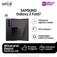 Gambar Samsung Galaxy Z Fold7 12/256GB | Smartphone AI | Hp Lipat Tipis | Kamera 200MP | 4400 mAh - Blue Shadow dari Smile Mobile Phone Shop undefined 1 Tokopedia