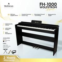 Gambar Wolfstrom FH-1000 Signature Series Digital Piano Graded Hammer Action - Beige, Bluetooth dari Wolfstrom Instruments undefined 1 Tokopedia