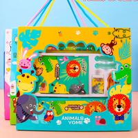 Gambar SET ATK GIFT BOX KIDS ANAK MOTIF ANIMAL BEAR OCEAN BUNNY RABBIT PENSIL PENGGARIS PENGHAPUS RAUTAN / 1 SET PENCIL HADIAH P11 - OCEAN dari KIDSPARKLE undefined 1 Tokopedia