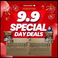 Gambar SPECIAL 9.9 WARUNG KUNINGAN  - Kopi Indocafe Coffeemix 3 in 1  [2 Dus x 5 pak x 100 sachet] dari urban fabrikc 4 undefined 1 Tokopedia