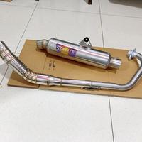 Gambar knalpot Tiger Revo knalpot racing Tiger 2000 knalpot Honda Tiger knalpot motor Tiger knalpot tirev  knalpot ORIGINAL ELITE RACING EXHAUST model knalpot jenong panjang 30 cm  Motorcycle Silincer - fullset dari abyudaya racing muffler_NEW undefined 4 Tokopedia
