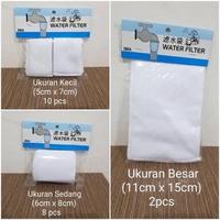 Gambar Saringan Kain Filter Air Penjernih Air Keran - Untuk Air Bersih - Water - Kecil + Tali dari JP Sh0p_NEW undefined 1 Tokopedia