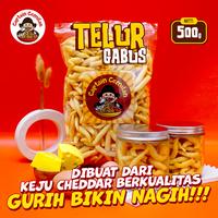 Gambar 500gram Telor Gabus Keju Asin Renyah stik keju Captain Cemilan keju cheese snack makanan ringan dari Captaincemilan jakarta undefined 4 Tokopedia