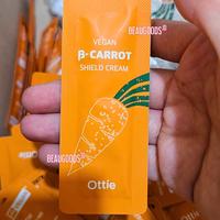 Gambar OTTIE Vegan B-Carrot Foam Cleanser / Shield Cream Sample - ORIGINAL KOREA - FOAM CLEANSER dari Beaugoodsid undefined 3 Tokopedia