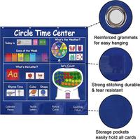 Gambar Kiedler Circle Time Center Calendar Pocket Chart with Cards Kalender Ruang Kelas dari Kiedler Shop undefined 2 Tokopedia