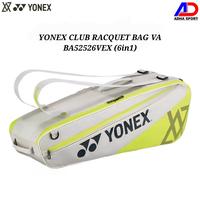 Gambar Limited Edition New Tas Badminton Yonex Club Racquet Bag VA BA52526VEX / BA 52526 VEX 6in1 Grayish Beige Original Victor Axelsen dari ADHA SPORT Store Mall undefined 1 Tokopedia