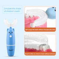 Gambar Ckeyin Kids Sonic Ectric Toothbrush U Shaped Automatic dari GEARLINE undefined 3 Tokopedia
