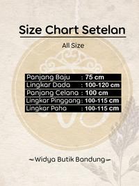 Gambar WIDYA BUTIK BANDUNG - BAJU SETELAN WANITA UTARI ONE SET TERBARU dari Widya Butik Bandung undefined 5 Tokopedia