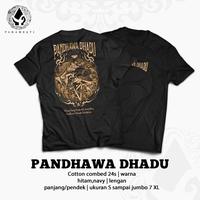 Gambar Paramesti Tshirts Kaos Jawa Pandhawa Dhadu Budaya Wayang Pria Distro Cewek Cowok Manual Plastisol Cotton Combed 24s Pramesti Terbaru Big Size Jumbo Estetik Kekinian Unik Viral Keren Bergaransi XXL Autentik Kata-kataFilosofi PituturOtentikOriginalTerlaris - HITAM, S dari Paramesti undefined 4 Tokopedia