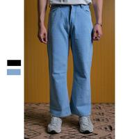Gambar Mubeng - Wide Loose Trouser Jeans - Light Blue, 28 dari Mubeng.id undefined 1 Tokopedia