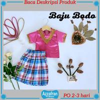 Gambar Baju Bodo | Setelan Anak Perempuan | Baju Adat Bugis Daerah Makassar | Azzafran For Mommy dari CandraaGutmaaa77 undefined 3 Tokopedia
