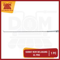 Gambar Kawat Rem Belakang GL Pro (PSP) Tiang Lidi Kampas Pedal Stik Rem Rim Brake Mur Per Motorcycle Motor Honda GL Max Megapro RX King Foto Asli - Chrome dari DEPO ONDERDIL MOTOR undefined 3 Tokopedia