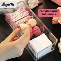 Gambar Dejavu Rak Kosmetik Acrylic Kapas Kotak Make Up Tempat Kosmetik Penyimpanan Brush Lipstik HRM317 - Model, Kotak Lipstik dari Dejavu_NEW undefined 4 Tokopedia