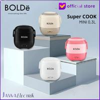 Gambar Rice Cooker Bolde Mini Travel Kapasitas 0,3 Liter Anti Gores Anti Lengket - BEIGE dari Jawa Electrik undefined 1 Tokopedia