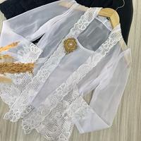Gambar Kebaya Jadi Bordir Kerawang Ukir by Yuli Kebaya Bali - Hitam, S dari Yuli Kebaya Bali undefined 4 Tokopedia