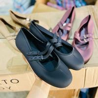 Gambar Flatshoes BLS - sepatu balet tali - flatsoes nyaman - sepatu karet cewek dewasa - sepatu kantor cewek dewasa - Black, 36-37 dari KAQI GAYA undefined 3 Tokopedia