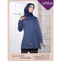 Gambar NAOMI 02 ETHICA NAOMI 01 04 05 03 ATASAN KEMEJA KATUN POLOS KERJA SERAGAMAN KANTOR OOTD HIJAB BLUS BLOUSE kekinian terbaru ori - NAOMI 02 GREY M dari Ethica Paguyangan undefined 4 Tokopedia