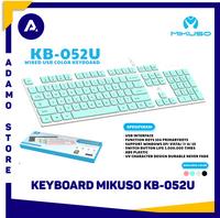 Gambar Keyboard Mikuso KB-052U Wired USB Multimedia Keyboard - Hitam dari Adamo Store undefined 1 Tokopedia