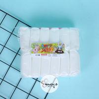 Gambar V-TEC Super Light Clay Putih 12Pcs Jumbo Besar 480gr Tanah Liat Kerajinan Slime Mainan Anak Doh dari Mays Art Shop undefined 1 Tokopedia