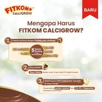 Gambar Fitkom CalciGROW 2Tahun Vitamin Tinggi Badan Anak Pertumbuhan Tulang Calsium Kalsium Rasa Coklat - Fitkom CalciGrow dari Pumpkin Babies undefined 4 Tokopedia