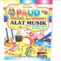 Gambar buku mewarnai dan mengenal alat musik  anak paud penerbit buku  bintang indonesia dari GMSFZ undefined 1 Tokopedia