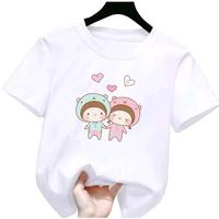 Gambar promo kaos atasan anak perempuan di obral murah 4 pcs 49ribu motif terbaru bahan semi cotton - S, 4 pcs warna random dari MJW FASHION undefined 3 Tokopedia