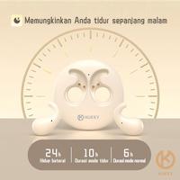 Gambar NEW HUKKY ZR3 Wireless Headset Bluetooth Earphones TWS Sleepbuds Mini Invisiable Sleeping Earbuds In-Ear Headphones Noise Reduction - Hitam dari Taumantis undefined 5 Tokopedia