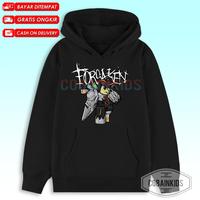 Gambar ( BISA COD ) Jaket Hoodie Anak FORSAKEN JHONDOE Unisex  / Jaket Hoodie FORSAKEN JHONDOE FASHION ANAK FREE NAMA - Hitam, M  dari Cobiankids undefined 1 Tokopedia