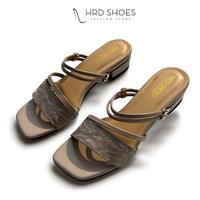 Gambar CUCI GUDANG Heels Wanita Hak 3cm Tali Glitar / Sendal Wanita Hak Tahu 3cm Shoes Sandal High / Heels Pesta - Hitam, 36 dari HRDSHOES undefined 3 Tokopedia