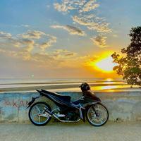 Gambar Knalpot Malaysia style SHK untuk motor MX king, Mx New/Old, Sonic, Supra GTR inlet 50mm fullsystem Motorcycle Laser Silincer - Sonic, sarangan full dari SHK officiall undefined 5 Tokopedia