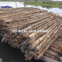 Gambar kayu dolken gelam diameter 10-12 cm panjang 4 meter - Harga Offline dari UD RIZAL JAYA BAMBU undefined 2 Tokopedia